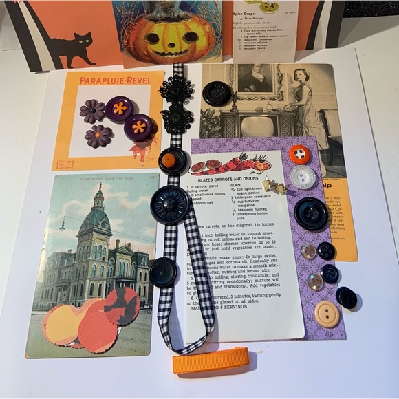 Ephemera Lot Junk Journal Scrapbook HALLOWEEN 🎃 - Picture 13 of 14